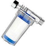 1 pc filtre purificateur d'eau de salle de bain jets de bain adoucisseur d'eau de purificateur de buse ...