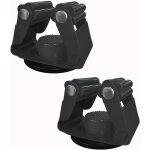 Lot de 2 supports magnétiques pour vadrouille et balai, pinces à balai, cintres en acier inoxydable, ... Lot de 2 supports magnétiques pour vadrouille et balai, pinces à balai, cintres en acier inoxydable, ...