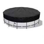 210d housse de piscine ronde de pour piscines hors sol 183 / 30cm, couverture solaire, couverture de ...