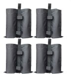 Coocheer - lot de 4 poids de sable pour tonnelle, robustes, de qualité industrielle, pour pieds, tente ... Coocheer - lot de 4 poids de sable pour tonnelle, robustes, de qualité industrielle, pour pieds, tente ...