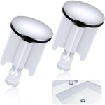 Bouchon de lavabo de salle de bain universel 2 pices, bouchon de vidange de 40 mm pour lavabo, lavabo ...