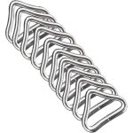 Boucle triangulaire pour trampoline, 10 boucles triangulaires avec anneau en v, boucle triangulaire en ... Boucle triangulaire pour trampoline, 10 boucles triangulaires avec anneau en v, boucle triangulaire en ...