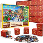 Calendrier de l'avent puzzles, christmas advent calendar, puzzle de nol pour compte  rebours jusqu' ...