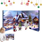 Calendrier de compte à rebours de noël de 24 jours, calendrier de avent de poupée gnome avec 24 figurines ... Calendrier de compte à rebours de noël de 24 jours, calendrier de avent de poupée gnome avec 24 figurines ...