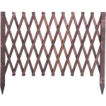 Clôture en bois extensible, treillis autoportant pour plantes grimpantes d'extérieur, clôture de jardin, ... Clôture en bois extensible, treillis autoportant pour plantes grimpantes d'extérieur, clôture de jardin, ...