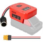 Convertisseur abaisseur de tension 18 v vers 12 v pour batterie milwaukee m18 18 v, r�gulateur abaisseur ...