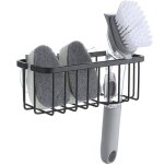Organiseur d'vier de cuisine de luxe  ventouse pour ponges, brosses, savons, cuisine, salle de bain, ...