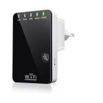 R�p�teur wifi amplificateur sans fil puissant, wifi extender booster 300mbps 2. 4ghz, 2 port ethernet, ...