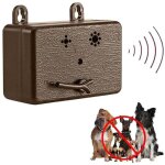 Coocheer - r�pulsif d'�corce � ultrasons pour chiens, port�e de 50 pieds, bouchon d'�corce ext�rieur ...