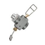 Valve gonflable à gaz portable pour réchaud de camping propane adaptateur argent cuivre Valve gonflable à gaz portable pour réchaud de camping propane adaptateur argent cuivre