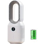 Ventilateur tour silencieux, petit ventilateur de table, 3 vitesses, batterie rechargeable usb 4000 mah, ...