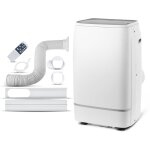 Climatiseur mobile r�versible chaud / froid 12000btu - 3. 5kw avec t�l�commande et fonction wifi