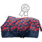 Coperta papaveri rossi 145 cm: couverture de paddock pour chevaux coquelicots 600 deniers tissu extérieur ... Coperta papaveri rossi 145 cm: couverture de paddock pour chevaux coquelicots 600 deniers tissu extérieur ...