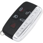 Coque de cl� � distance fob 5 boutons pour land rover range r0ver sport lr4 evoque c�t� avec mots