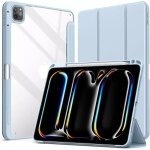 Coque rigide en cristal pour ipad pro 13 gen. 5 2024 (bleu)