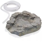 Coque aspect roche niveau sup�rieur l 40cm avec 3m de tuyau