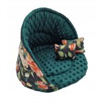 Coquille pour cochons d'inde et rongeurs, lit