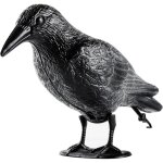 Corbeau anti - pigeon, pour les balcon, toit, jardin, corbeau, anti pigeons pour balcon, effaroucheur ...