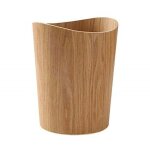 Corbeille en bois naturel style japonais pour bureau cuisine chambre bois clair