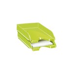 Corbeille à courrier cep gloss vert anis Corbeille à courrier cep gloss vert anis