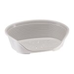 Ferplast siesta deluxe panier gris clair pour chien