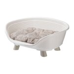Ferplast - corbeille throne 4 - avec coussin relax - blanc