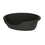 Corbeille kerbl dreamer - noir - plastique recycl� - 80x60x25cm