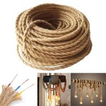 Corde cable electrique - 10m fil electrique cable 3g0, 75 fil electrique 0, 75mm� fil electrique corde ...