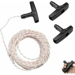 Corde de démarrage, lanceur poignée de démarrage avec corde, accessoires de tondeuse à cordon pour tondeuse ... Corde de démarrage, lanceur poignée de démarrage avec corde, accessoires de tondeuse à cordon pour tondeuse ...