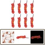 Cordes de haubanage avec clés réfléchissantes 8 pcs 4 m 4 mm - corde de tente - corde de haubanage - ... Cordes de haubanage avec clés réfléchissantes 8 pcs 4 m 4 mm - corde de tente - corde de haubanage - ...