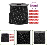 Corde de haubanage de tente avec bandes rflchissantes et cls - corde de tente - corde de haubanage ...