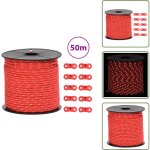 Corde de haubanage de tente avec bandes r�fl�chissantes et cl�s - corde de tente - corde de haubanage ...