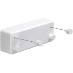 Corde � linge r�tractable abs + s�che - linge en aluminium avec double corde r�glable en acier inoxydable ...