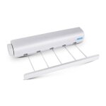 Corde à linge rétractable, corde à linge portable murale compacte pour usage intérieur ou extérieur (5 ... Corde à linge rétractable, corde à linge portable murale compacte pour usage intérieur ou extérieur (5 ...