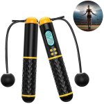 Crea - corde  sauter, corde  sauter sans corde leste numrique, corde  sauter sans fil rglable pour ...