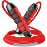 Corde a sauter sport, 3m r�glage libre et durable corde � sauter avec antid�rapante poign�e en mousse ...