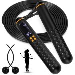 Corde � sauter sport fitness pour adultes, corde a sauter sans fil avec compteur calories et minuterie ...
