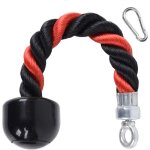 Corde triceps des sports musculation des triceps nylon poign�es antid�rapantes de dorsal, biceps, triceps, ...