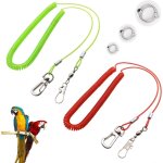 Corde volante pour perroquet, harnais pour perroquet, harnais pour oiseaux perruche de 5m, corde d'entra�nemen ...