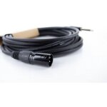 Cordial - em 5 mp xlr cble de liaison [1x xlr mle 3 ples - 1x jack mle 6, 3 mm (mono)] noir