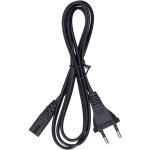 Cordon d'alimentation, norme ue 250v 2. 5a, 1. 5m, cble d'alimentation secteur  2 broches pour haut ...