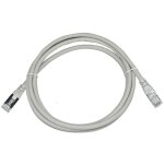 Cordon de brassage gris 4 paires rj45 ftp pvc cat. 6 longueur 1 m - id cables