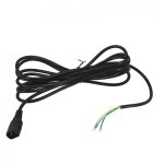 Cordon iec m�le c14 - 5 m�tres - 31mm - noir