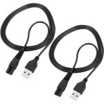 Cordon de rasoir universel pour pilateur, 2 cbles d'alimentation lectriques fiables en caoutchouc ...