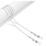 Cordon s�nile cha�ne cordon pour lunettes cordon pour lunettes cha�ne de cou - argent