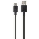 Fujionkyo - cordon usb - a / usb - c 1 m�tre noir, pour smartphone / tablette