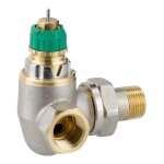 Corps de robinet radiateur angle  gauche 1 / 2  ra - dv 15 dynamic valve - danfoss 013g7720