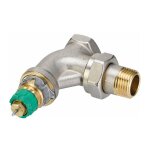 Corps de robinet thermostatique ra - dv danfoss equerre - 1 / 2'
