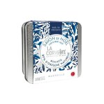 La corvette - savon de nol biscuits avec boite mtal 100g