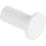 Cosmic - architect sp patre de salle de bain crochet de salle de bain blanc mat murale seulement viss ...